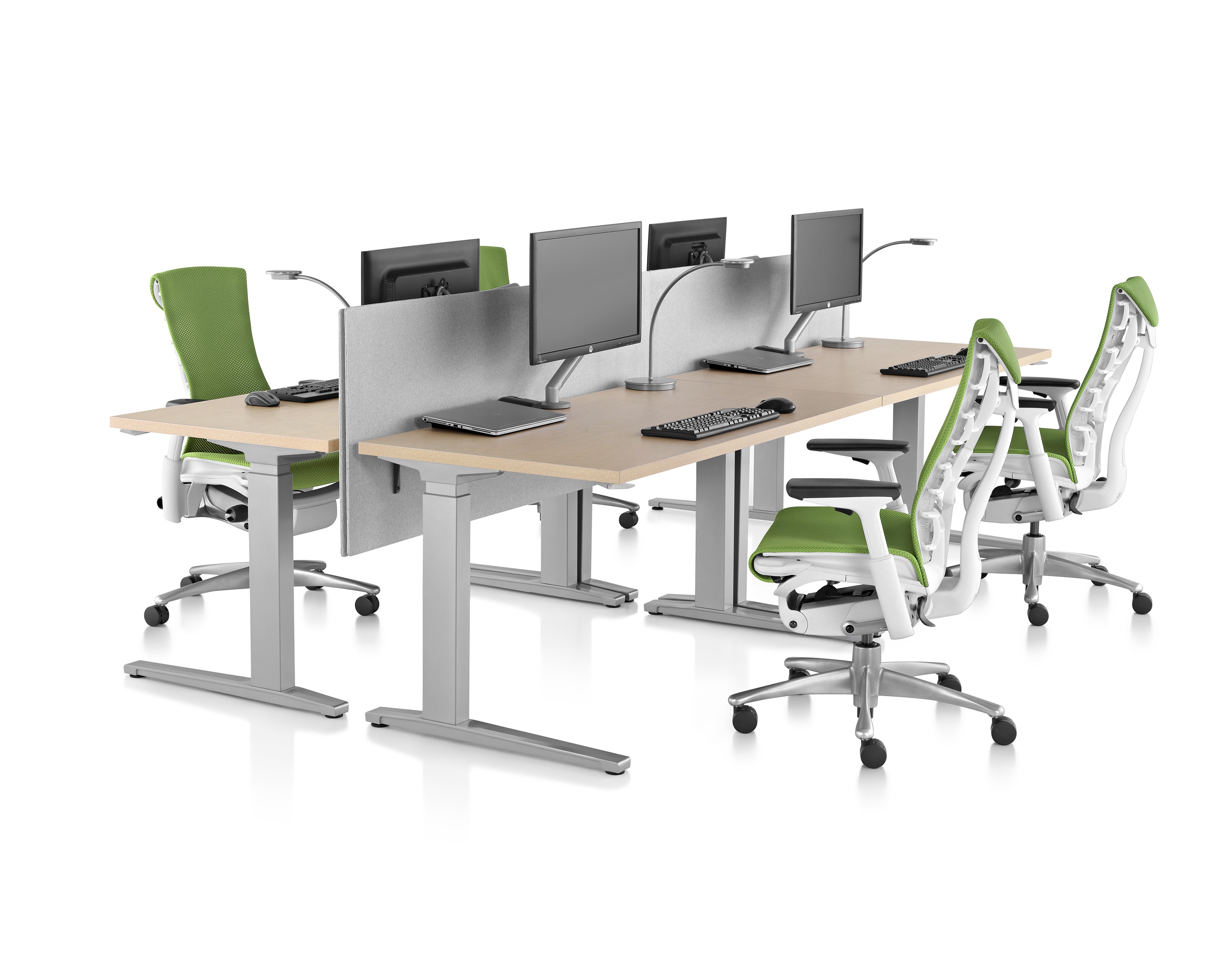 办公辅件|显示器支架|办公家具|设计师家具|Flo 台面显示屏支架